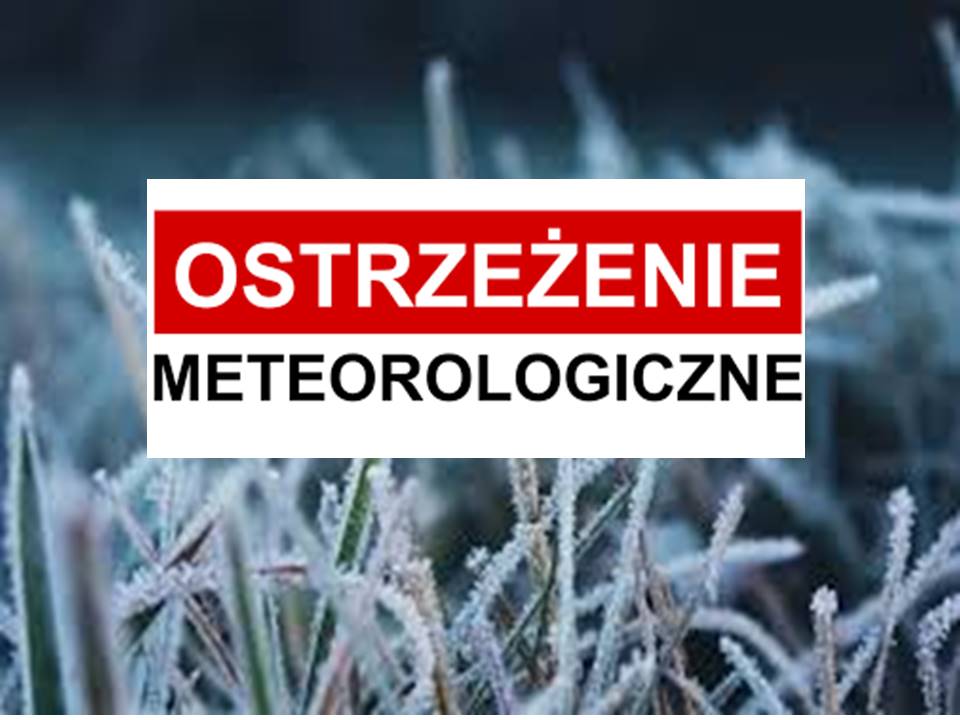 ostrzeżenie meteorologiczne