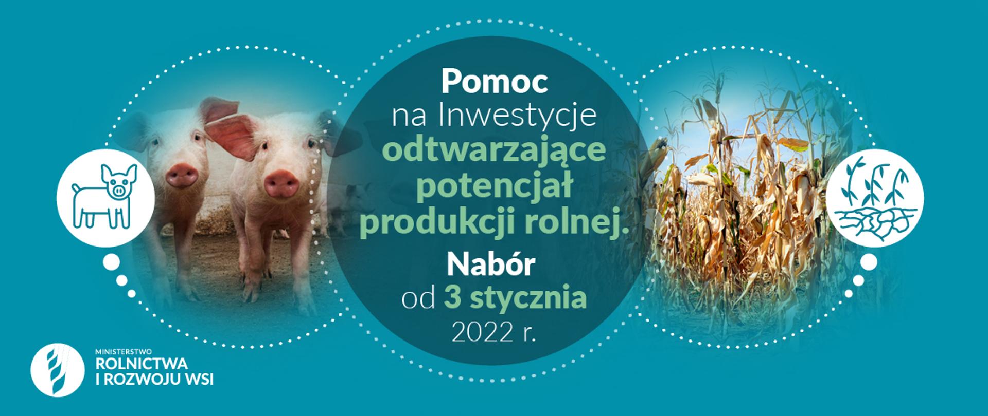 „Inwestycje odtwarzające potencjał produkcji rolnej"